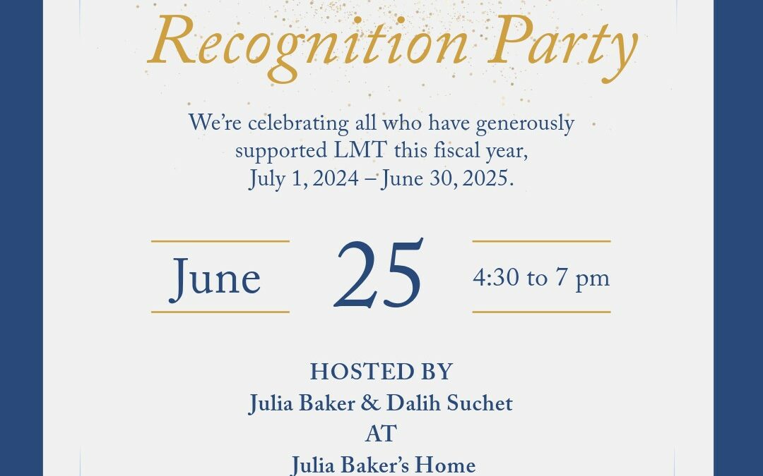 LMT Fourth Annual Recognition Party